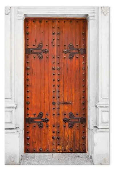 Quadro moderno Porta misteriosa verticale