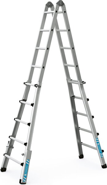 Scala telescopica multiuso Variomax V 4x5 pioli di Zarges