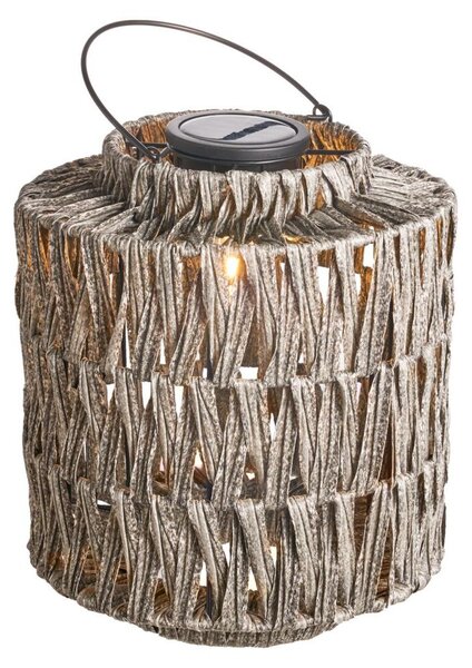Pauleen Lanterna solare Sunshine Twinkle 2700K 7lm 0,1W Grigio