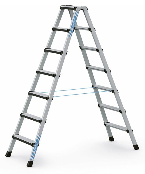Scala a pioli LM senza ponte imbottita 2 x 7 gradini