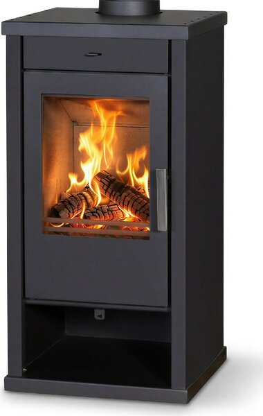 Stufa a legna EEK A+ Victoria Vanessa Lux nera - 7,52 kW