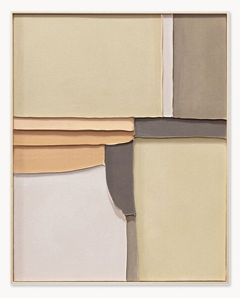 Quadro su tela dipinto a mano Apricot