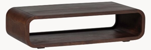 Tavolino da salotto in legno di mango con ripiano Kinu