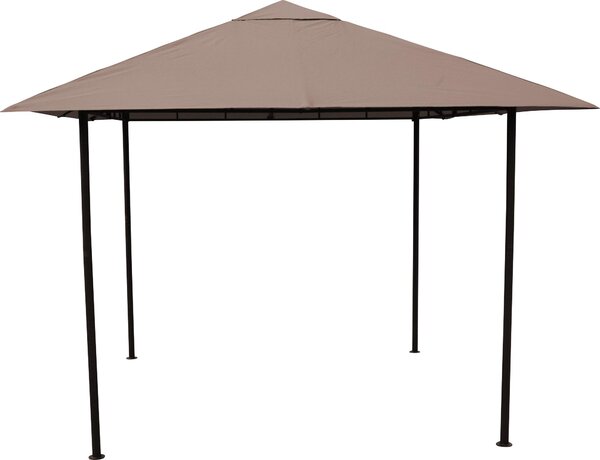 Grasekamp padiglione antico Amalfi Flex 3 x 3 m Taupe padiglione da giardino tenda da festa