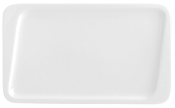 Piatto Piano Quid Chef Ceramica Bianco (30 x 18 cm) (Pack 6x)