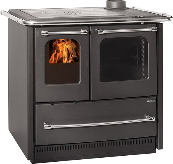 La Nordica Sovrana Easy Evo 2.0 Interno Caminetto freestanding A legna Antracite