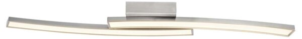 Lampada BRILLANTE Samurai LED da parete e soffitto 2flg ferro | 2x 15W LED integrati (SMD), (1100lm, 3000K) | Scala da A++ a E | Infinitamente dimmerabile tramite dimmer a parete