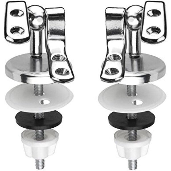 Cornat tec364891 - cerniera per sedile wc con supporto, colore: