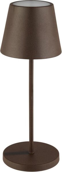 APS 17009 APS lampada da tavolo ricaricabile a LED MERLE, ruggine