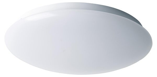 Plafoniera LED, metallo, bianco, rilevatore di movimento, D 28 cm
