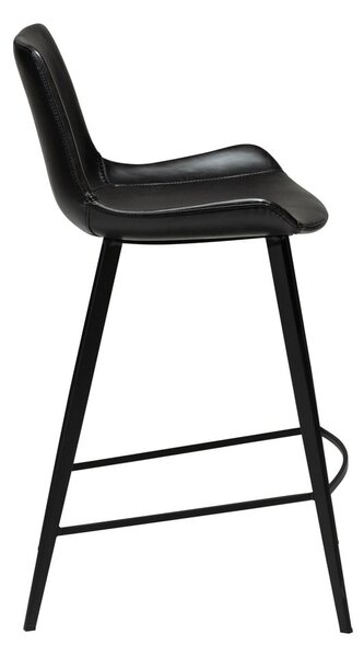 Sedia da bar in similpelle nera DAN-FORM Danimarca , altezza 91 cm Hype - DAN-FORM Denmark