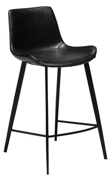 Sedia da bar in similpelle nera DAN-FORM Danimarca , altezza 91 cm Hype - DAN-FORM Denmark