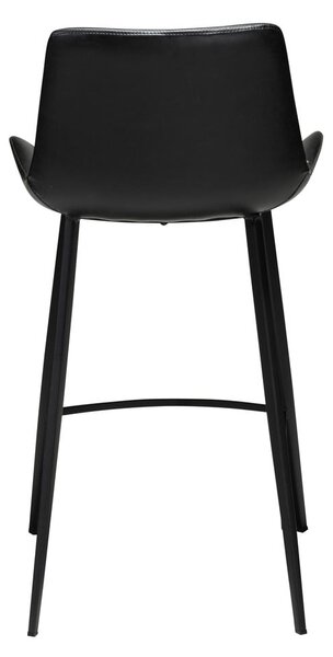 Sedia da bar in similpelle nera DAN-FORM Danimarca , altezza 91 cm Hype - DAN-FORM Denmark