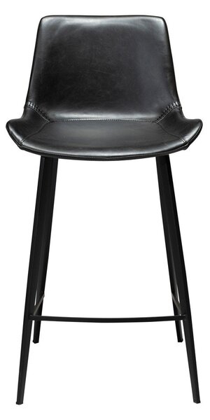 Sedia da bar in similpelle nera DAN-FORM Danimarca , altezza 91 cm Hype - DAN-FORM Denmark