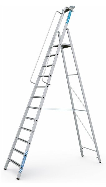 Scaletta LM con piattaforma 12 gradini Z600 41635