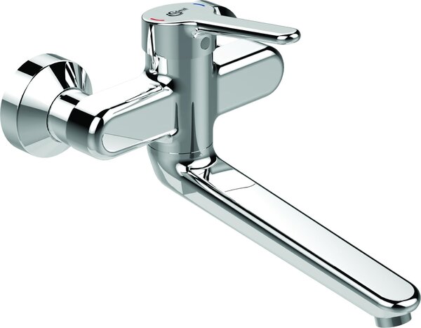 Ideal Standard CERAPLUS 2 miscelatore per lavabo a parete, bocca 200 mm cromo