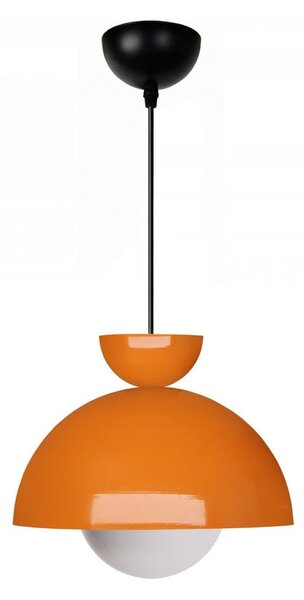 Lampadario arancione con paralume in metallo ø 25 cm Arta – Opviq lights
