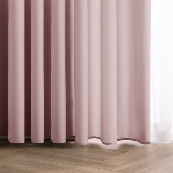 Tenda parzialmente oscurante rosa polveroso 140x250 cm Carli Tie – Restilo