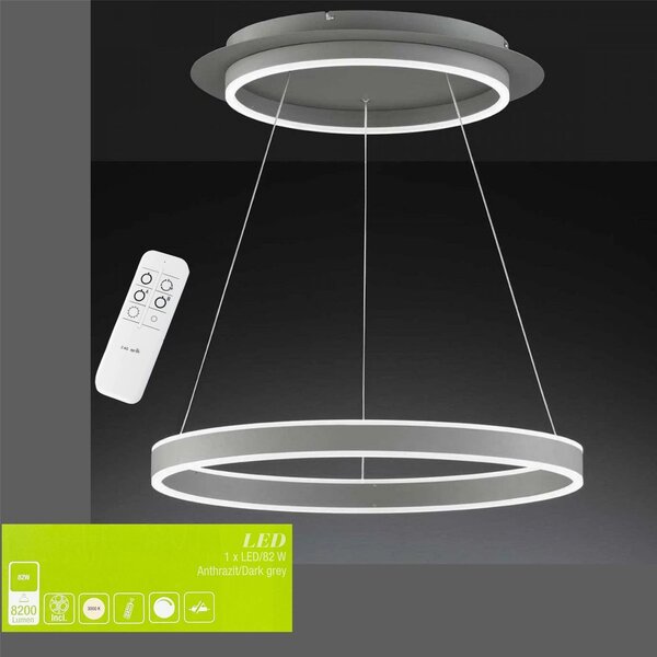 WOFI lampada a sospensione Kemi 2flg