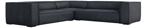 Divano angolare in pelle blu scuro (variabile) Madame - Windsor & Co Sofas