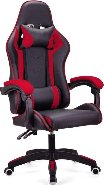 Sedia da ufficio ergonomica, braccioli ribaltabili, nera, misura media