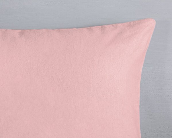 Biancheria da letto per bambini rosa in flanella per letto singolo 140x200 cm Ladida – Good Morning