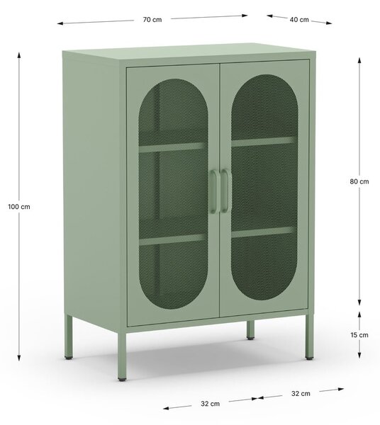 Mobile color menta 70x100 cm Diora - Marckeric