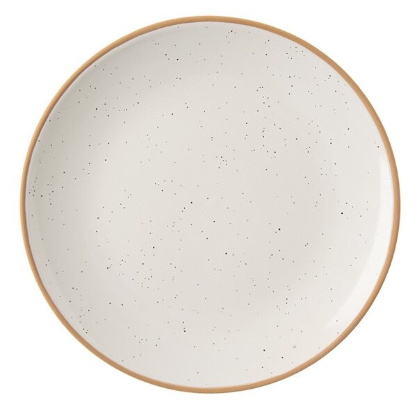 Set di piatti color crema in ceramica 4 pz ø 27 cm Statek – Orion