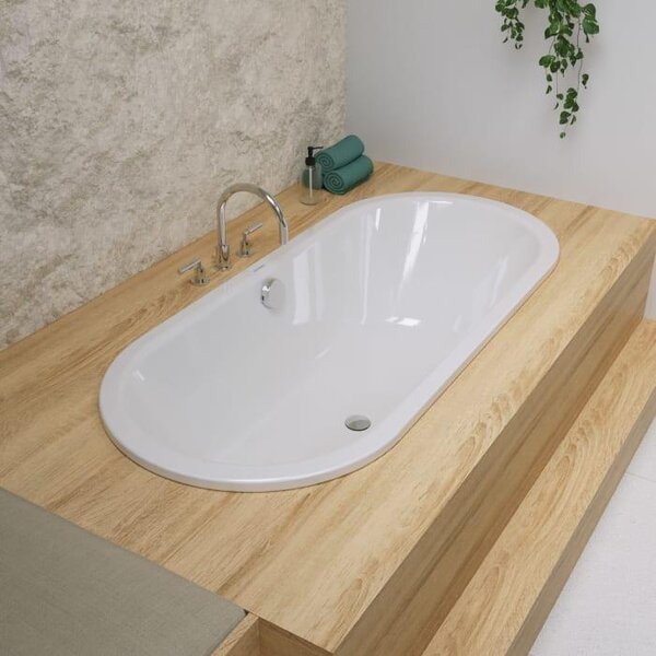 KALDEWEI CLASSIC DUO OVAL vasca da bagno bianco alpino