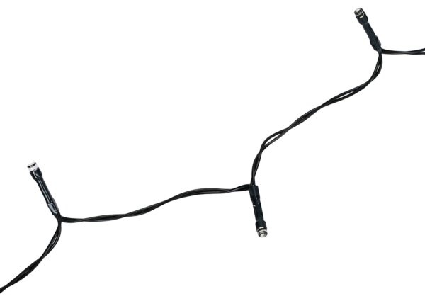 Aigostar - Catena luminosa LED dimmerabile per esterni con sensore 100xLED/3xAA 12m multicolore + telecomando
