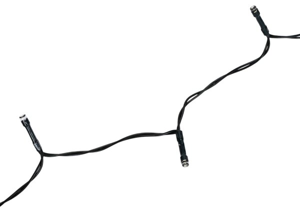 Aigostar - LED dimmerabile per esterni, catena luminosa con sensore 100xLED/3xAA 12m bianco caldo + telecomando