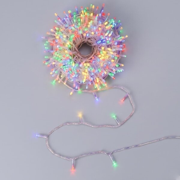 Aigostar - LED catena luminosa natalizia da esterno 750xLED/8 funzioni 78m IP44 multicolore