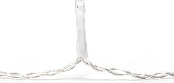 Aigostar - Catena luminosa natalizia a LED da esterno 100xLED/8 funzioni 8x0,4m IP44 bianco caldo