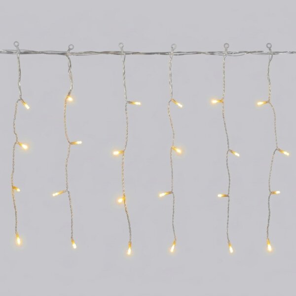 Aigostar - LED catena luminosa natalizia per esterni 400xLED/8 funzioni 23x0,4m IP44 bianco caldo