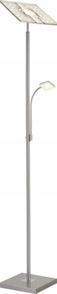 Briloner 1328-022 - LED Stm lampada da terra LED/21W/230V + LED/3,5W cromo opaco