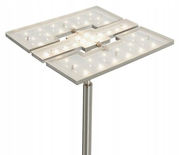 Briloner 1328-022 - LED Stm lampada da terra LED/21W/230V + LED/3,5W cromo opaco