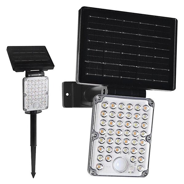 Top Light-LED Luce solare con sensore 3 in 1 ZENITH LED/10W/3,7V 3000/4000/6500K 2400 mAh