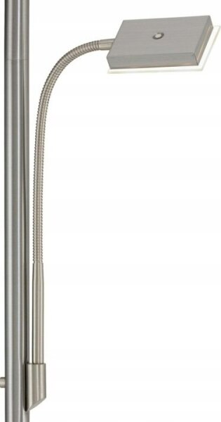 Briloner 1328-022 - LED Stm lampada da terra LED/21W/230V + LED/3,5W cromo opaco