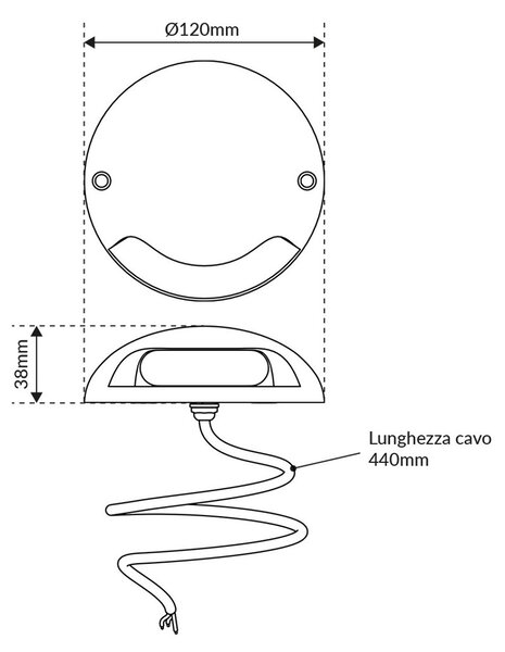 Faretto a pavimento da esterno 3W IP67 Monodirezionale - Antracite Colore Bianco Naturale 4.000K