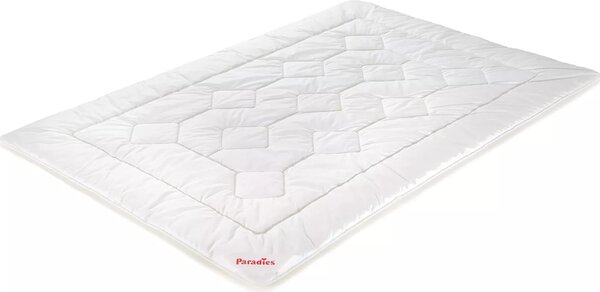 Paradies: Coperta per letto utilizzabile tutto l'anno, modello Anela, leggera e calda, dimensione 155x220 cm