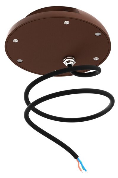 Faretto a pavimento da esterno 3W IP67 Monodirezionale - Corten Colore Bianco Naturale 4.000K