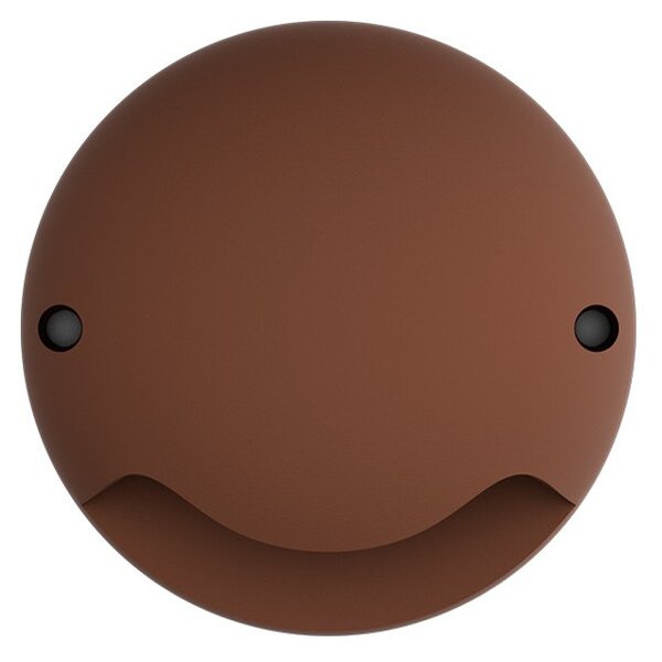 Faretto a pavimento da esterno 3W IP67 Monodirezionale - Corten Colore Bianco Naturale 4.000K