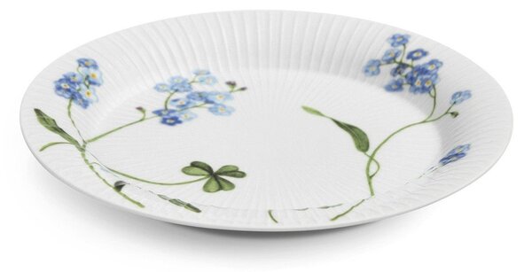 Piatto da dessert bianco in porcellana con motivo floreale ø 22 cm Hammershøi Summer - Kähler Design