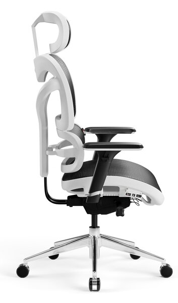 Sedia da ufficio Diablo V-Commander: Bianco-Nera