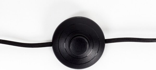 Lampada da terra nera (altezza 190 cm) Bow - Zuiver