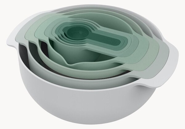 Set ciotole con misurini Nest Plus, set da 9