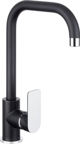 Miscelatore monocomando per lavello NOIR ROUND