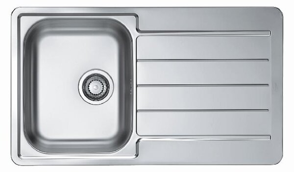 Lavello in acciaio inox ALVEUS Line 20 natur 860x500x0,6 mm 1065560