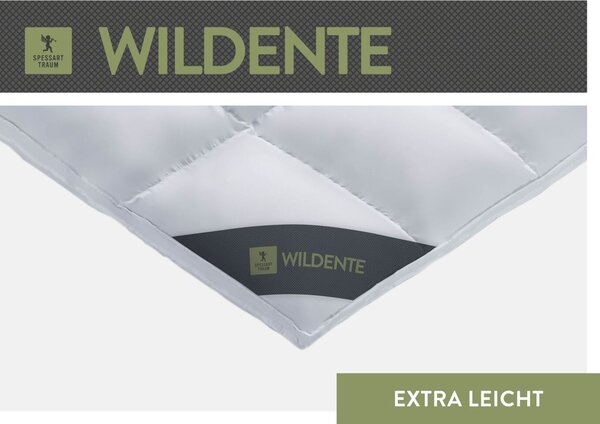 Spessarttraum Piumino Piumino d'oca selvatica 200 x 200 cm Extra caldo