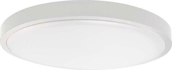 Plafoniera LED, bianca, rotonda, 3000K, IP44, D 25 cm
